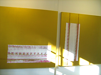 TITEL: rosa salon - in invitation, Rauminstallation, 2009 