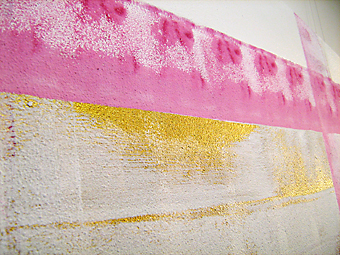 TITEL: rosa salon - in invitation, Rauminstallation, 2009 