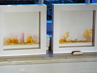 TITEL: rosa salon - in invitation, Rauminstallation, 2009 